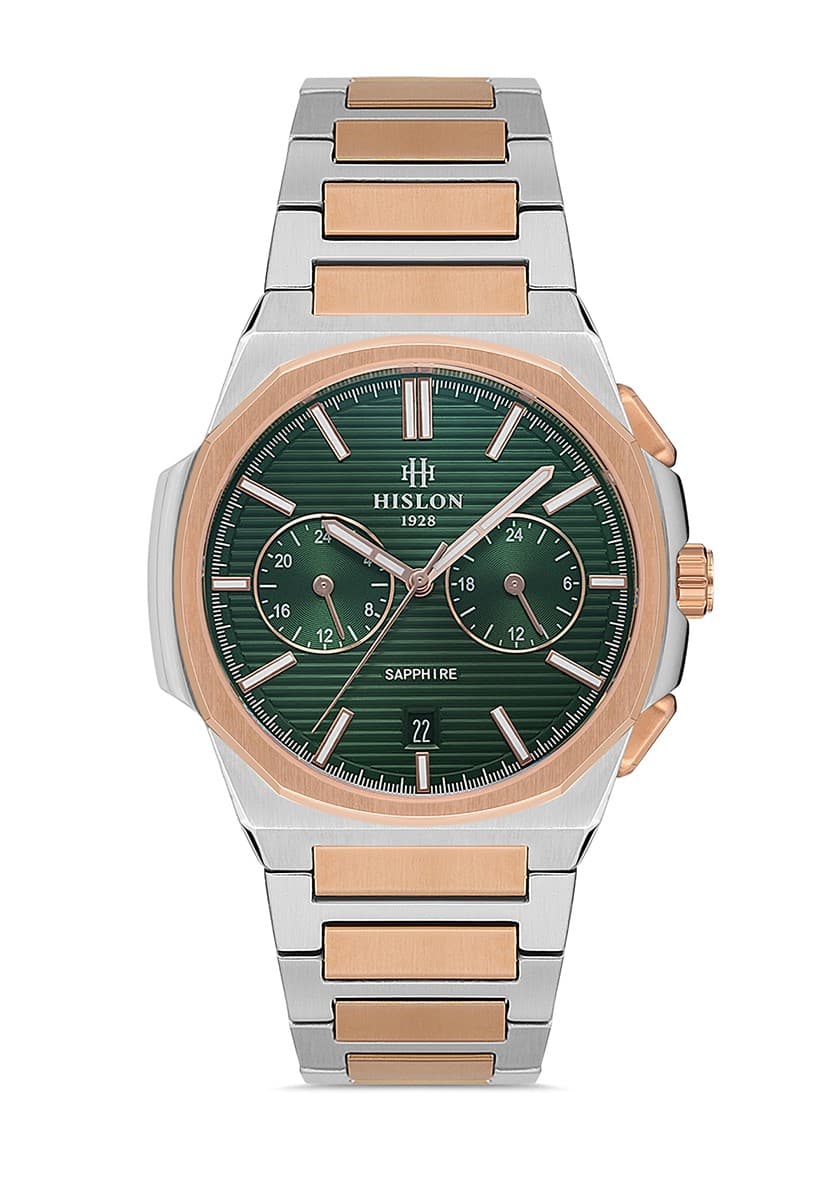 Hislon Men's Date DT127T-15SR 1