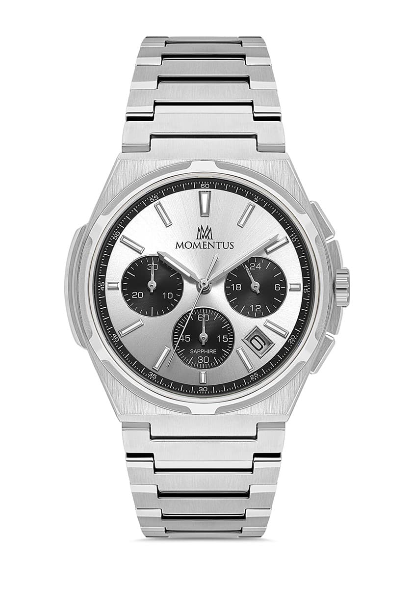 Momentus Men's Time Master SM390S-02SS