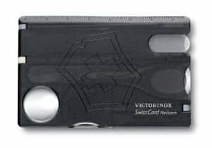 Victorinox Çakı Vt 0.7240.T3 İsviçre Çakısı Swısscard Manikür Seti Şeffaf Siyah 1