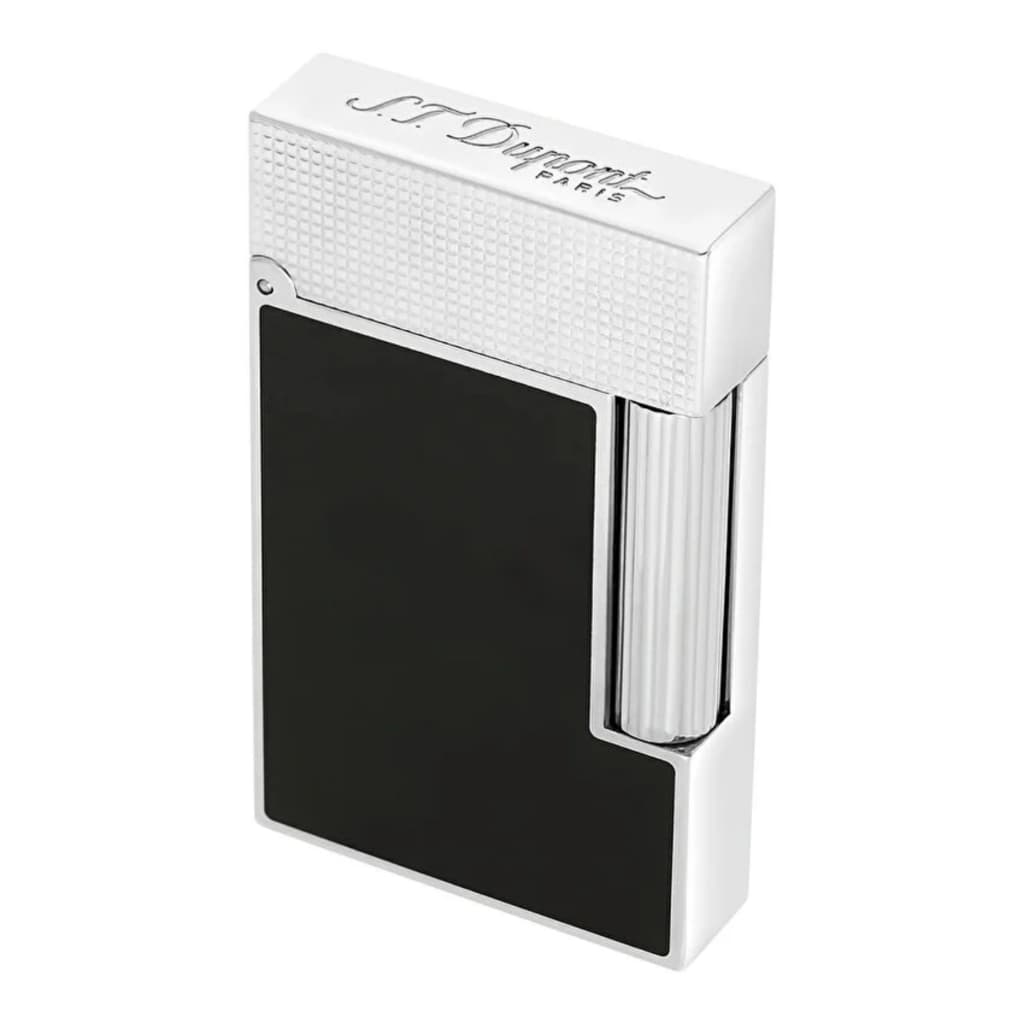 S.T. Dupont 016602 S.T. Dupont Ligne 2 Diamond Head Pattern Platinum Çakmak 1