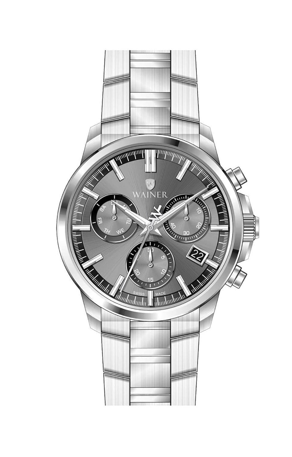 Wainer WA.16200-A Erkek Kol Saati 1